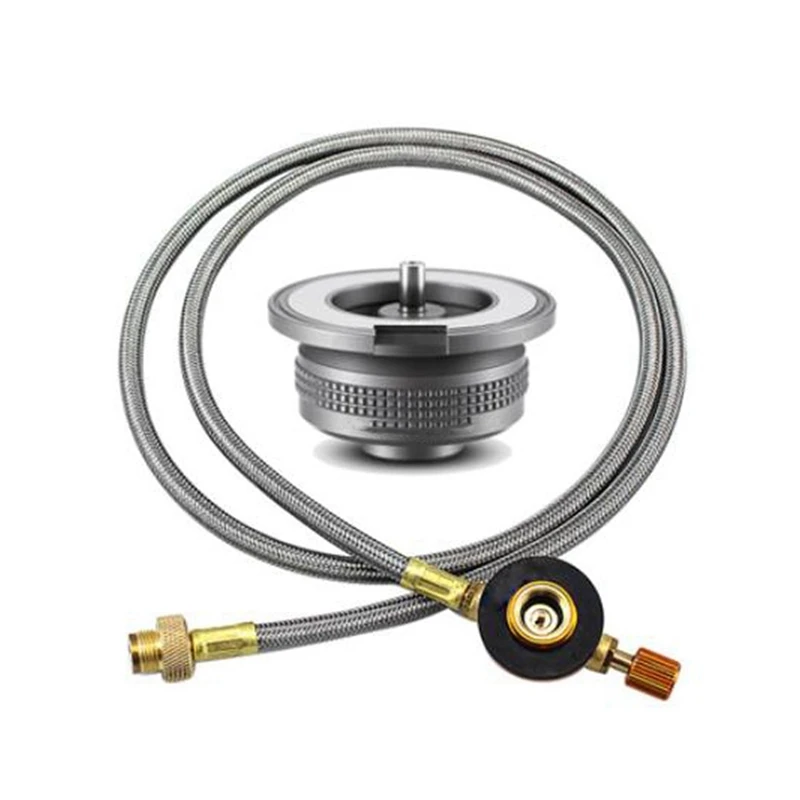 New-Outdoor Stove Gas Adapter Split Stove Converter Gas Tank Adaptor For Camping Cooking Picnic Camping Equipment
New-Outdoor Stove Gas Adapter Split Stove Converter Gas Tank Adaptor For Camping Cooking Picnic Camping Equipment