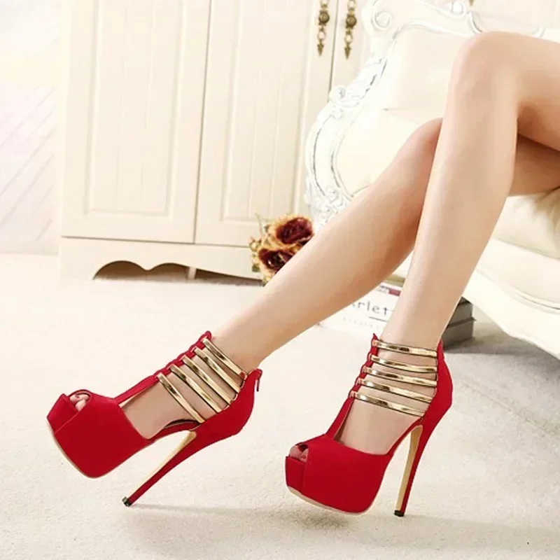 2025 Sexy High Heels Women Stilettos Platform Elegant Metal Woman Wedding Pumps Black Red Medium Heel Shoes Large Size 34 45
2025 Sexy High Heels Women Stilettos Platform Elegant Metal Woman Wedding Pumps Black Red Medium Heel Shoes Large Size 34 45