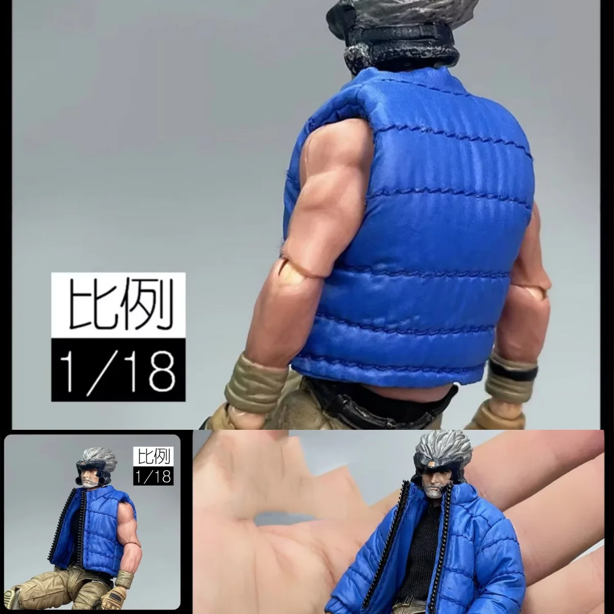 【Only Clothes】1/18 Scale Male Soldier Clothing Accessories Down Vest Down Jacket Coat Fit 3.75''Action Figure Muscular Model Toy
【Only Clothes】1/18 Scale Male Soldier Clothing Accessories Down Vest Down Jacket Coat Fit 3.75''Action Figure Muscular Model Toy