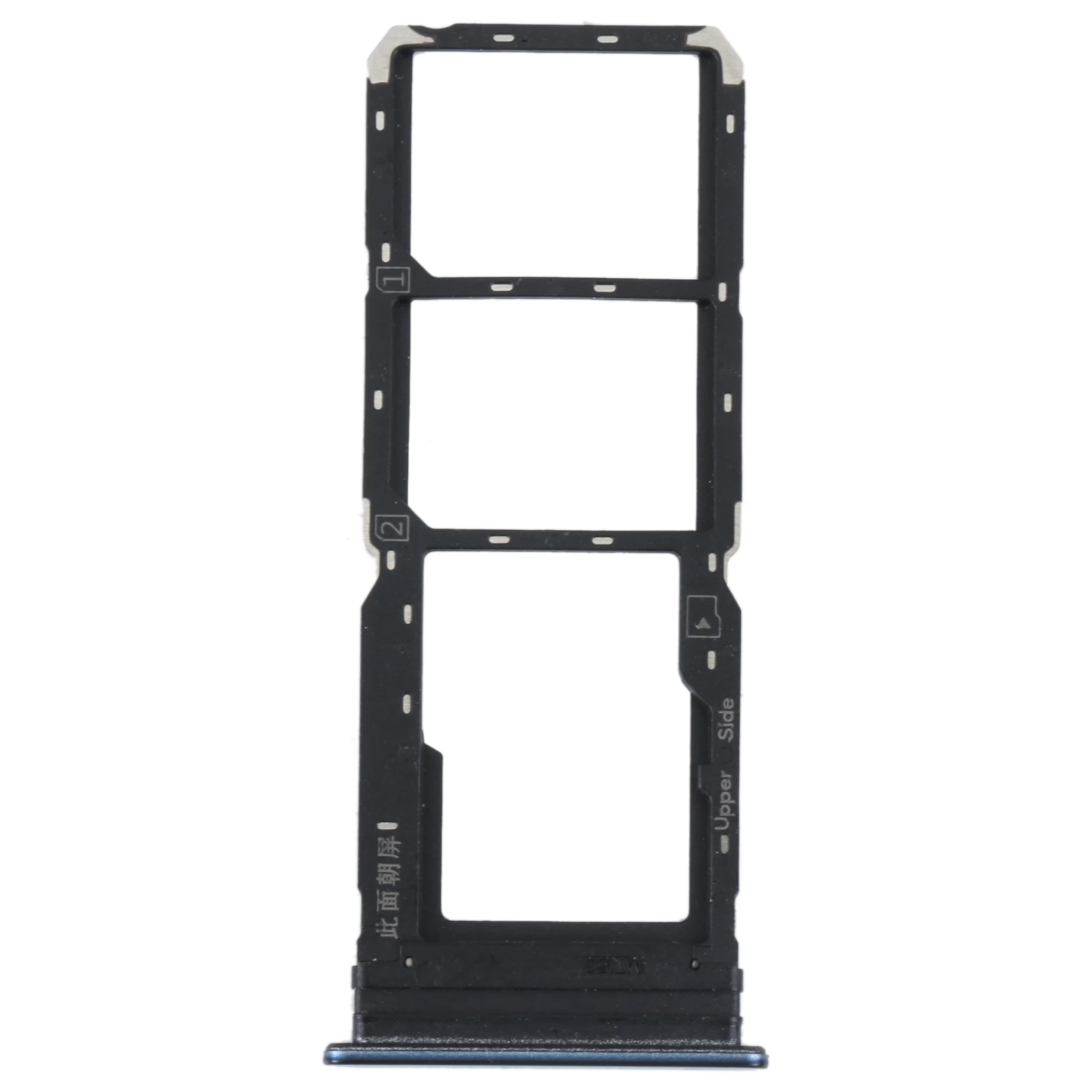 For vivo Y21 2021 / Y21S / Y21T / Y21T India SIM Card Tray + SIM Card Tray + Micro SD Card Tray
For vivo Y21 2021 / Y21S / Y21T / Y21T India SIM Card Tray + SIM Card Tray + Micro SD Card Tray