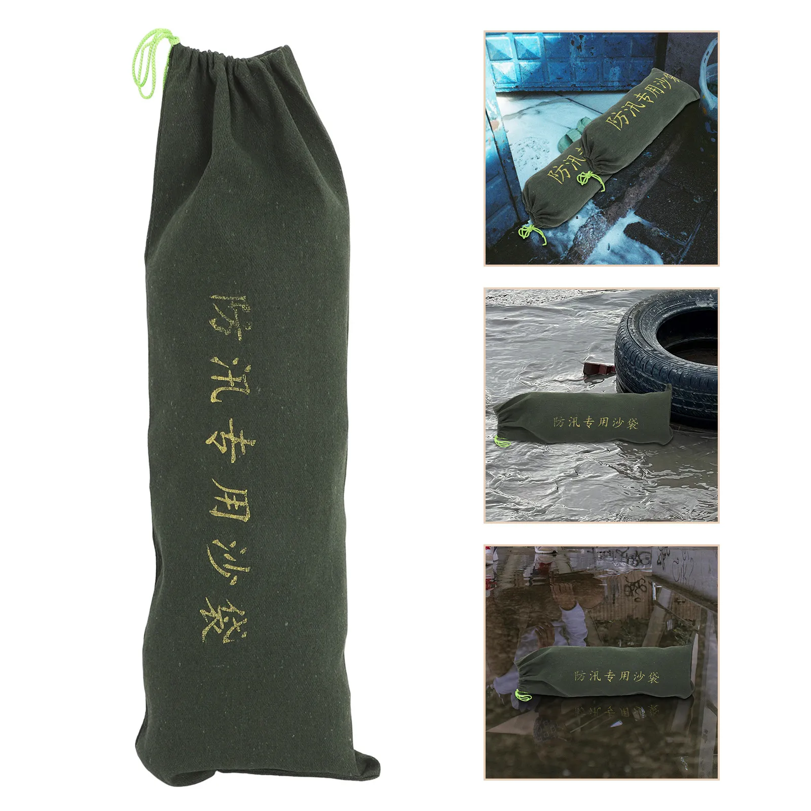 2pcs Flood Control Sandbags Heavy Duty Canvas Water Barrier Self-Activating Absorbent For Home Garage Basement Emergency
2pcs Flood Control Sandbags Heavy Duty Canvas Water Barrier Self-Activating Absorbent For Home Garage Basement Emergency