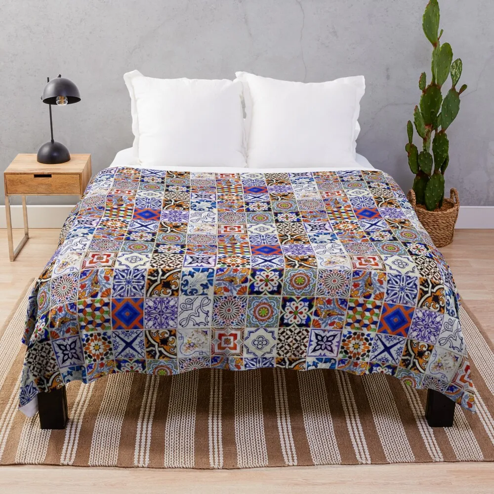 Lisbon Tiles Throw Blanket Bed christmas decoration Blankets
Lisbon Tiles Throw Blanket Bed christmas decoration Blankets
