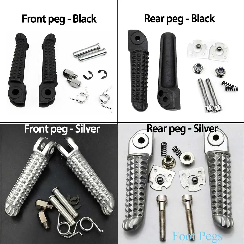 Motorcycle Front or Rear Passenger Foot Peg Rest Pedals Bracket Footrest Universal For Yamaha YZF1000 YZFR1 YZF600 YZFR6 FZR600
Motorcycle Front or Rear Passenger Foot Peg Rest Pedals Bracket Footrest Universal For Yamaha YZF1000 YZFR1 YZF600 YZFR6 FZR600