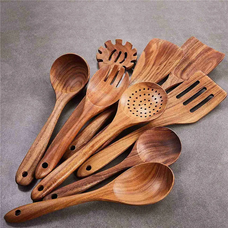 Wooden Kitchen Utensils Set,18 Pcs Wooden Spoons For Cooking,Wooden Cooking Utensils,Wooden Spoons For Non-Stick Pan
Wooden Kitchen Utensils Set,18 Pcs Wooden Spoons For Cooking,Wooden Cooking Utensils,Wooden Spoons For Non-Stick Pan