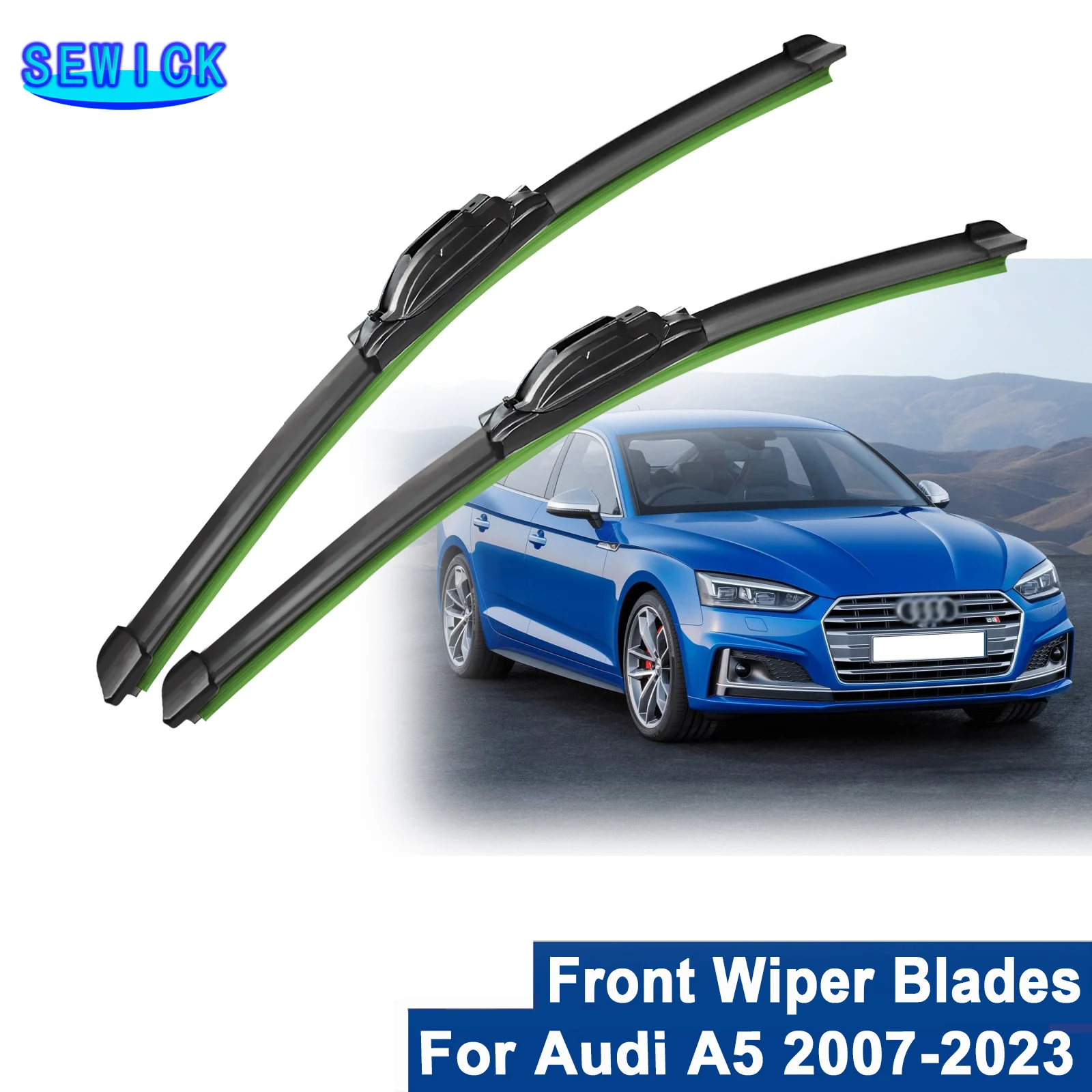 For Audi A5 2007-2023 Front Windshield Wiper Blades Set Replacement Silent HD Durable Wipers Auto Glass Wipers
For Audi A5 2007-2023 Front Windshield Wiper Blades Set Replacement Silent HD Durable Wipers Auto Glass Wipers