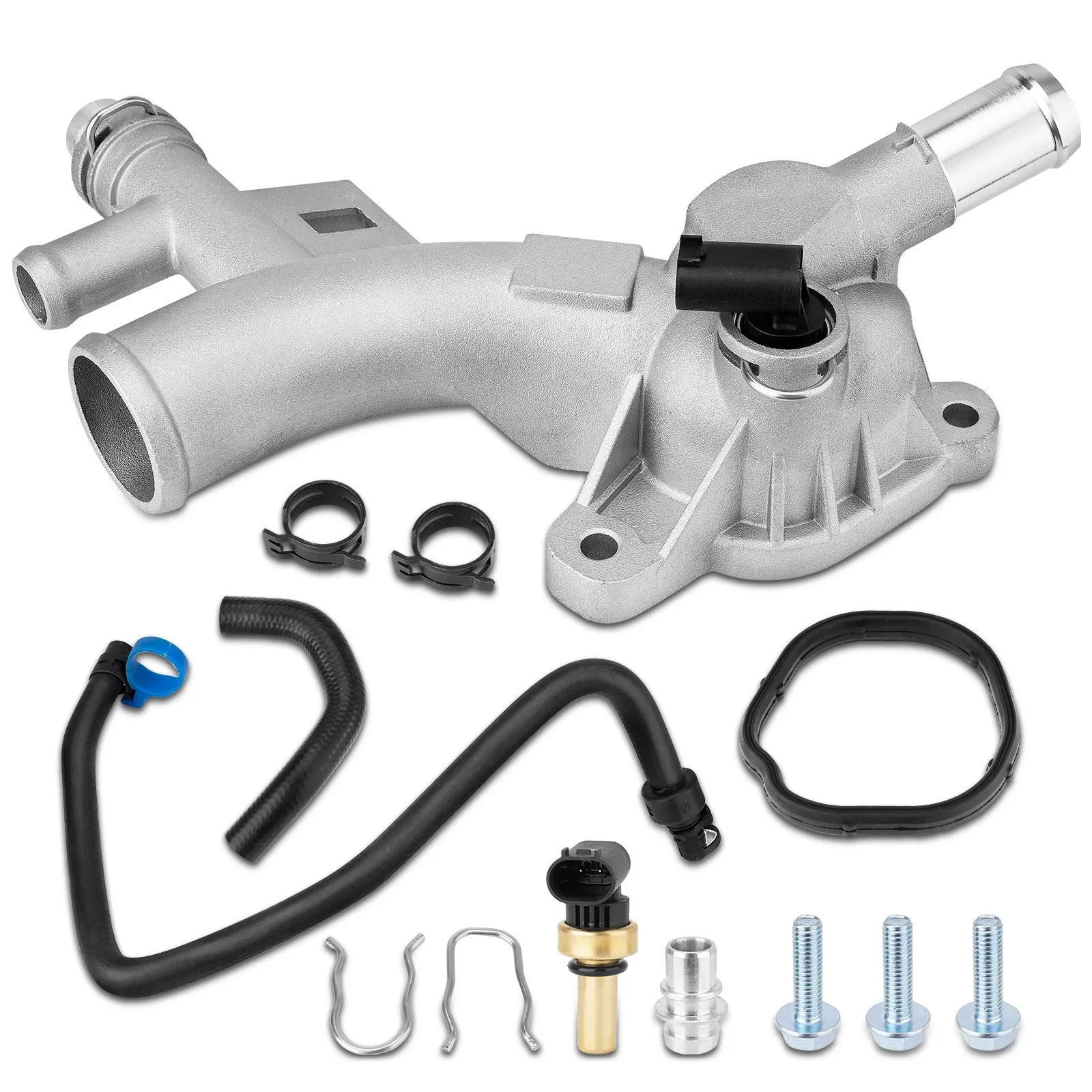 902-846 Engine Coolant Water Outlet For Chevy Cruze Sonic Trax Buick Encore 1.4L
902-846 Engine Coolant Water Outlet For Chevy Cruze Sonic Trax Buick Encore 1.4L