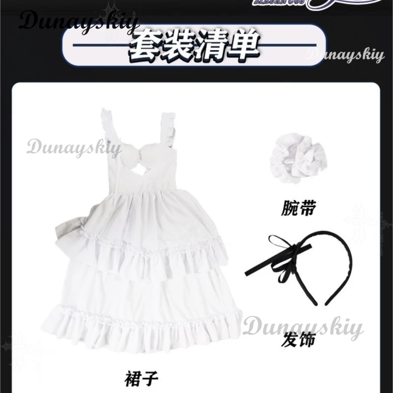 Anime Game Victory Eunhwa Cosplay Outfit Classical Elegant Suspender Lolita Dress for Women Summer Party
Anime Game Victory Eunhwa Cosplay Outfit Classical Elegant Suspender Lolita Dress for Women Summer Party