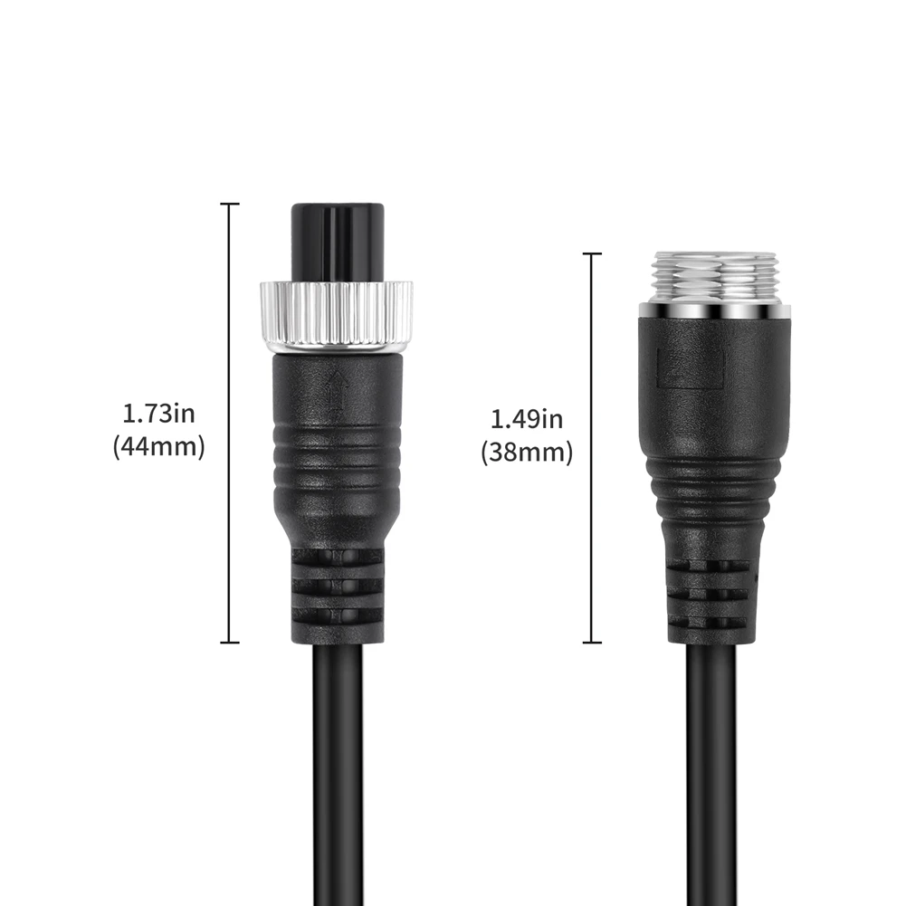 SVFE-gVideo Camera Cable for Rear View Camera and Monitor,4Pin Aviation Extension Cable Extension Wire for Car Truck RV
SVFE-gVideo Camera Cable for Rear View Camera and Monitor,4Pin Aviation Extension Cable Extension Wire for Car Truck RV