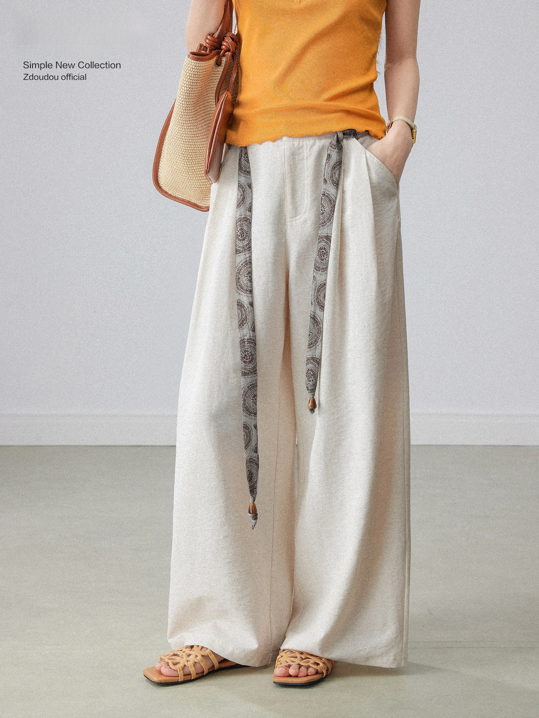 High Waist Wide Leg Pants Women Summer New Loose Slimming Long Pants Drapey Straight Casual Trousers Casual Pure Color
High Waist Wide Leg Pants Women Summer New Loose Slimming Long Pants Drapey Straight Casual Trousers Casual Pure Color