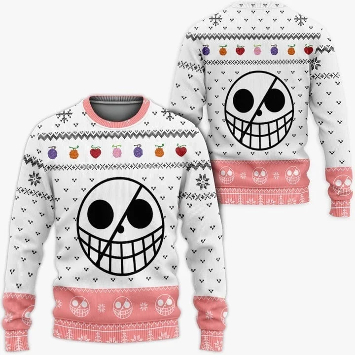 Popular Autumn/Winter Bandai Anime One Piece Full Series Christmas Ugly Fashion Street Adult Round Neck Hoodie Fashion Clothing
Popular Autumn/Winter Bandai Anime One Piece Full Series Christmas Ugly Fashion Street Adult Round Neck Hoodie Fashion Clothing