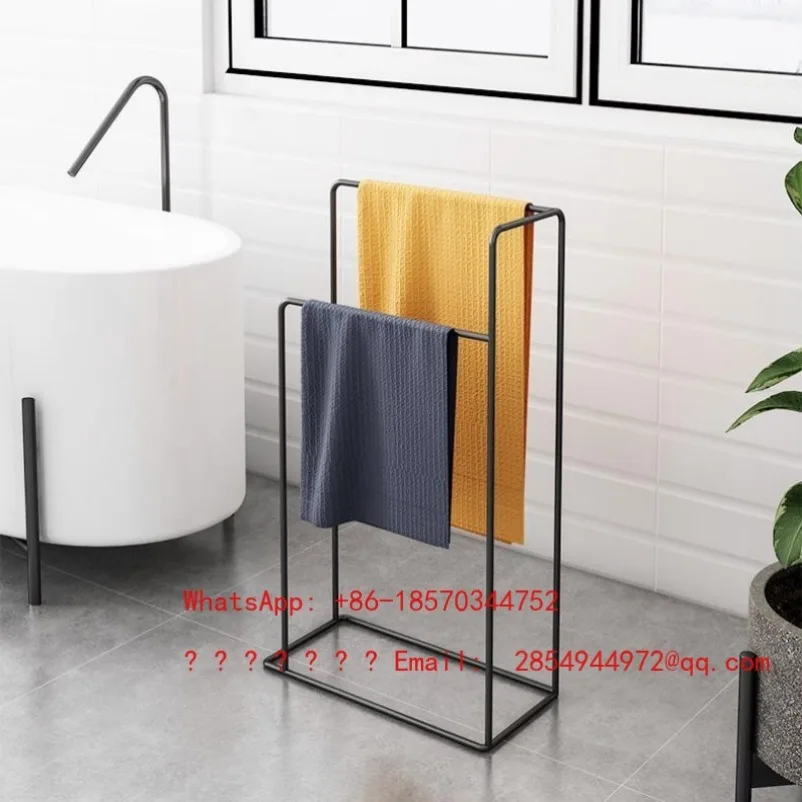 Bathroom Floor Standing Towel Shelf Nordic Style Home Storage Organizer
Bathroom Floor Standing Towel Shelf Nordic Style Home Storage Organizer
