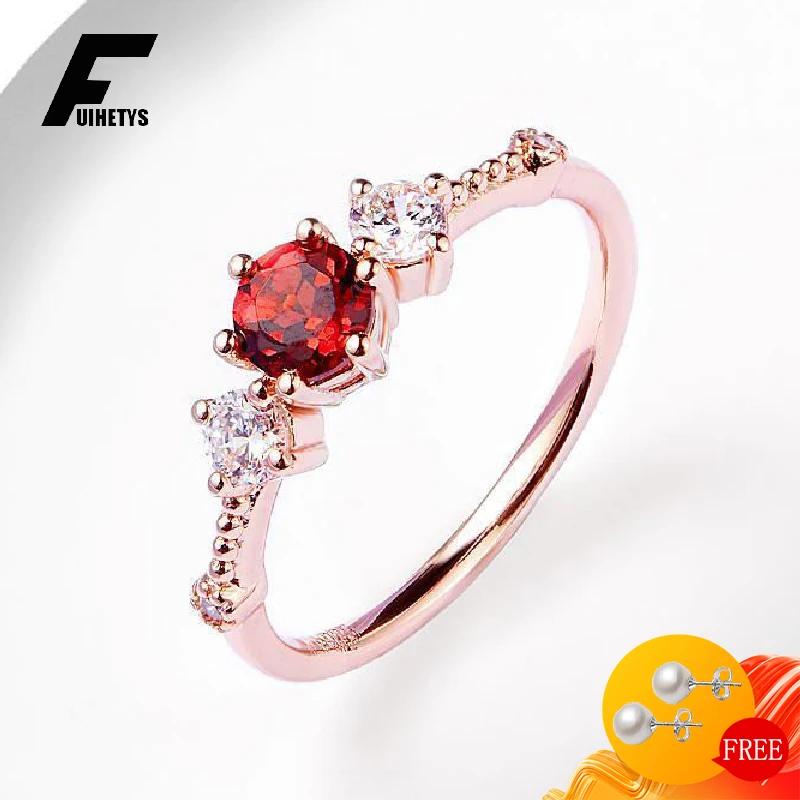 FUIHETYS Classic Ruby Zircon Women Ring 925 Silver Jewelry for Wedding Engagement Party Gift Finger Rings Accessories Wholesale
FUIHETYS Classic Ruby Zircon Women Ring 925 Silver Jewelry for Wedding Engagement Party Gift Finger Rings Accessories Wholesale