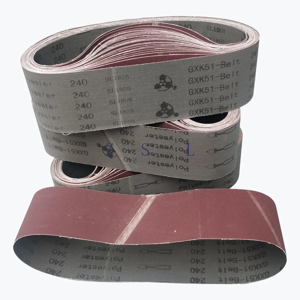 5pcs: Mitsubishi GXK51-Belt 915*100mm alumina abrasive belt for woodworking, metal, stainless steel grinding and polishing
5pcs: Mitsubishi GXK51-Belt 915*100mm alumina abrasive belt for woodworking, metal, stainless steel grinding and polishing