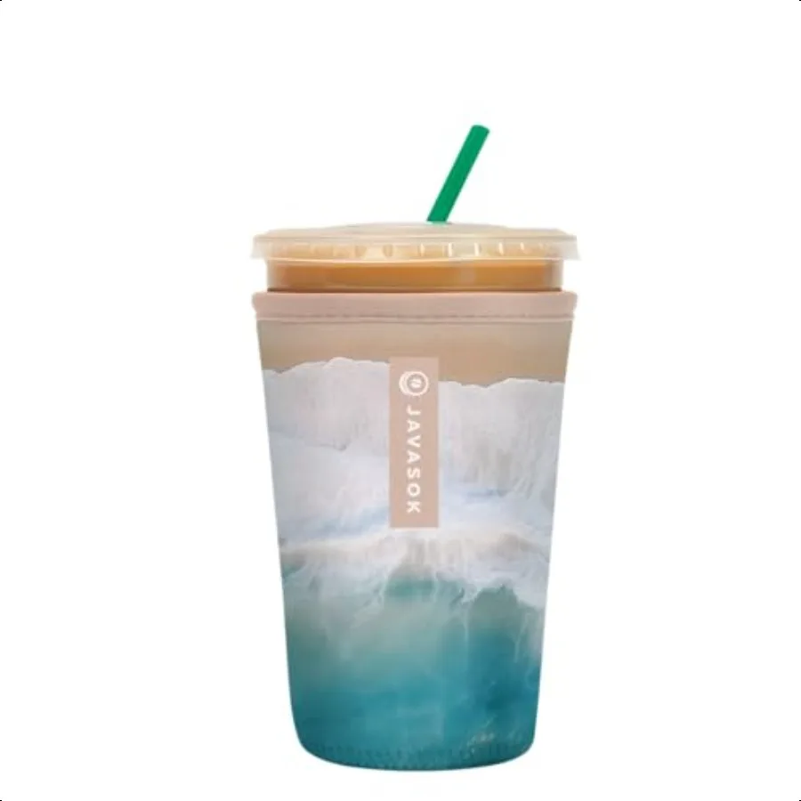 JavaSok Iced Coffee Cold Soda Insulated Neoprene Cup Sleeve Ay Bay Bay Medium: 2228oz
JavaSok Iced Coffee Cold Soda Insulated Neoprene Cup Sleeve Ay Bay Bay Medium: 2228oz