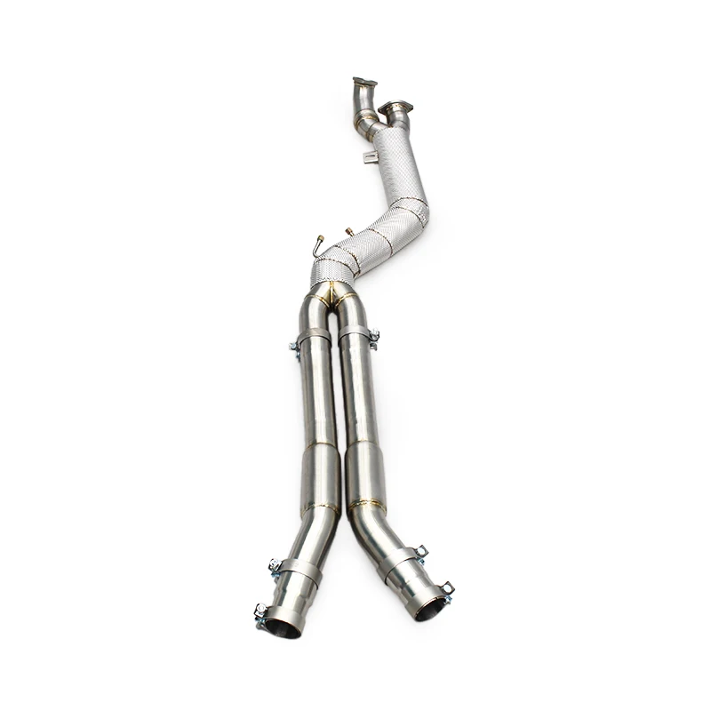 4-Inch Large Diameter Medium Exhaust Tube with Resonator and OPF Sensor, Compatible with BMW M3/M4 G80/G82/G83 3.0T 2021-2023
4-Inch Large Diameter Medium Exhaust Tube with Resonator and OPF Sensor, Compatible with BMW M3/M4 G80/G82/G83 3.0T 2021-2023