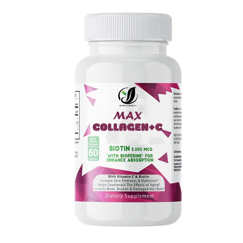 Collagen Plus C (60 Capsules) - An All Natural Collagen Capsule That Promotes Anti-aging, Moisturizing, and Skin Tightening
Collagen Plus C (60 Capsules) - An All Natural Collagen Capsule That Promotes Anti-aging, Moisturizing, and Skin Tightening