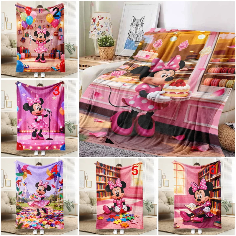 Disney Minnie Mouse Bakery Blanket Flannel Throw Warm Sofa Bed Cover Home Decor
Disney Minnie Mouse Bakery Blanket Flannel Throw Warm Sofa Bed Cover Home Decor