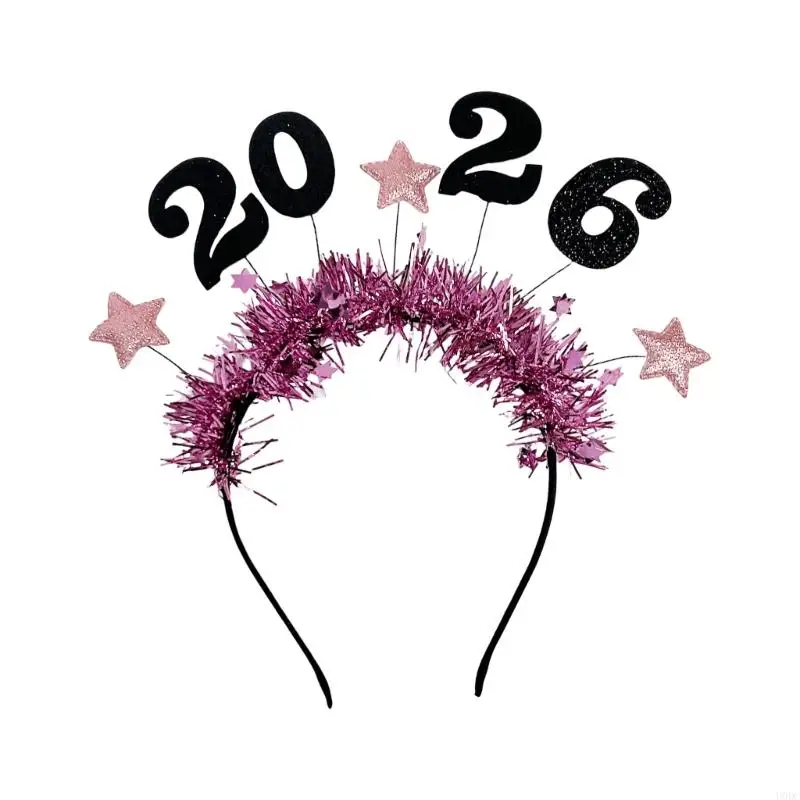 2026 Metallic New Year Headbands With Glitters Star Tinsel Hair Accessory Costume Headwear For Women Girls Holiday Event Y166
2026 Metallic New Year Headbands With Glitters Star Tinsel Hair Accessory Costume Headwear For Women Girls Holiday Event Y166