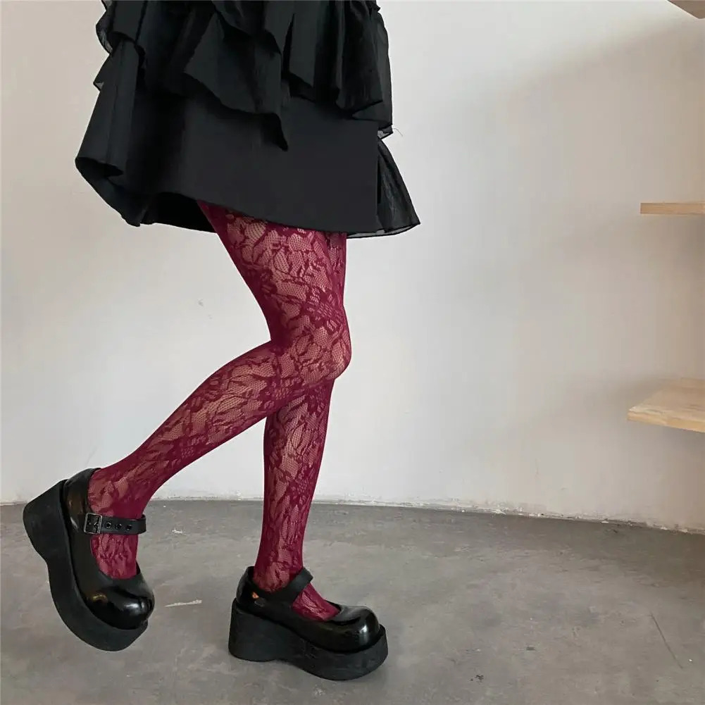 Women's Silk Stockings Floral Embroidery Solid Color Transparent High Stretch Beautifying Leg Hollow Nightclub Stockings
Women's Silk Stockings Floral Embroidery Solid Color Transparent High Stretch Beautifying Leg Hollow Nightclub Stockings