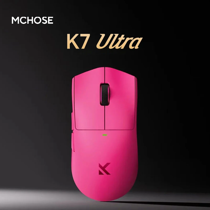 Новая беспроводная легкая игровая мышь MCHOSEN K7 Ultra 8k, 42000 точек на дюйм, датчик PAW3950, беспроводная мышь с магнитной зарядкой, подарки для мальчиков
Новая беспроводная легкая игровая мышь MCHOSEN K7 Ultra 8k, 42000 точек на дюйм, датчик PAW3950, беспроводная мышь с магнитной зарядкой, подарки для мальчиков