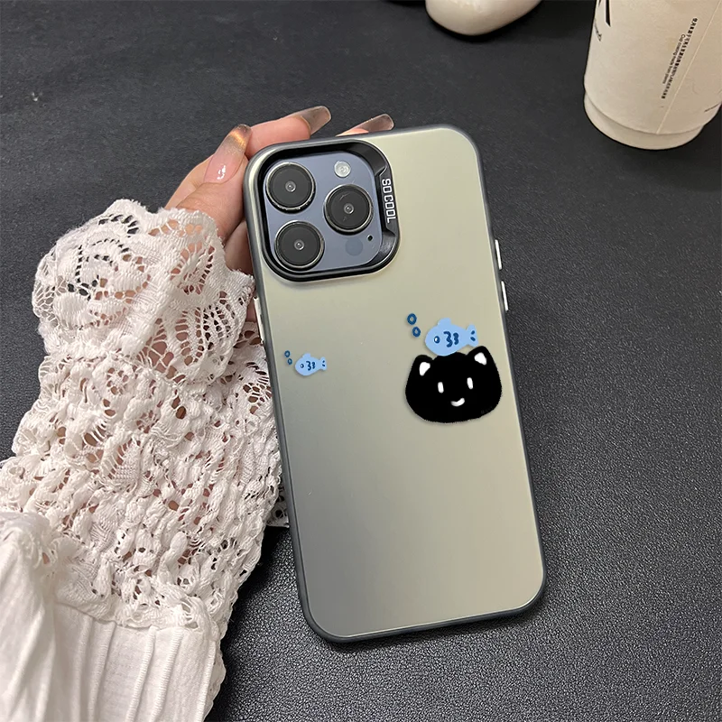Black and white cat phone case for iPhone 16 15 14 13 12 11 Pro/ Max/Plus shock-proof rear cover anti-fingerprint
Black and white cat phone case for iPhone 16 15 14 13 12 11 Pro/ Max/Plus shock-proof rear cover anti-fingerprint