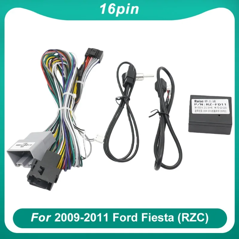For Ford Fiesta 2009-2011 RZC Car Stereo Power Wiring Harness Adapter Radio Installation Cable
For Ford Fiesta 2009-2011 RZC Car Stereo Power Wiring Harness Adapter Radio Installation Cable