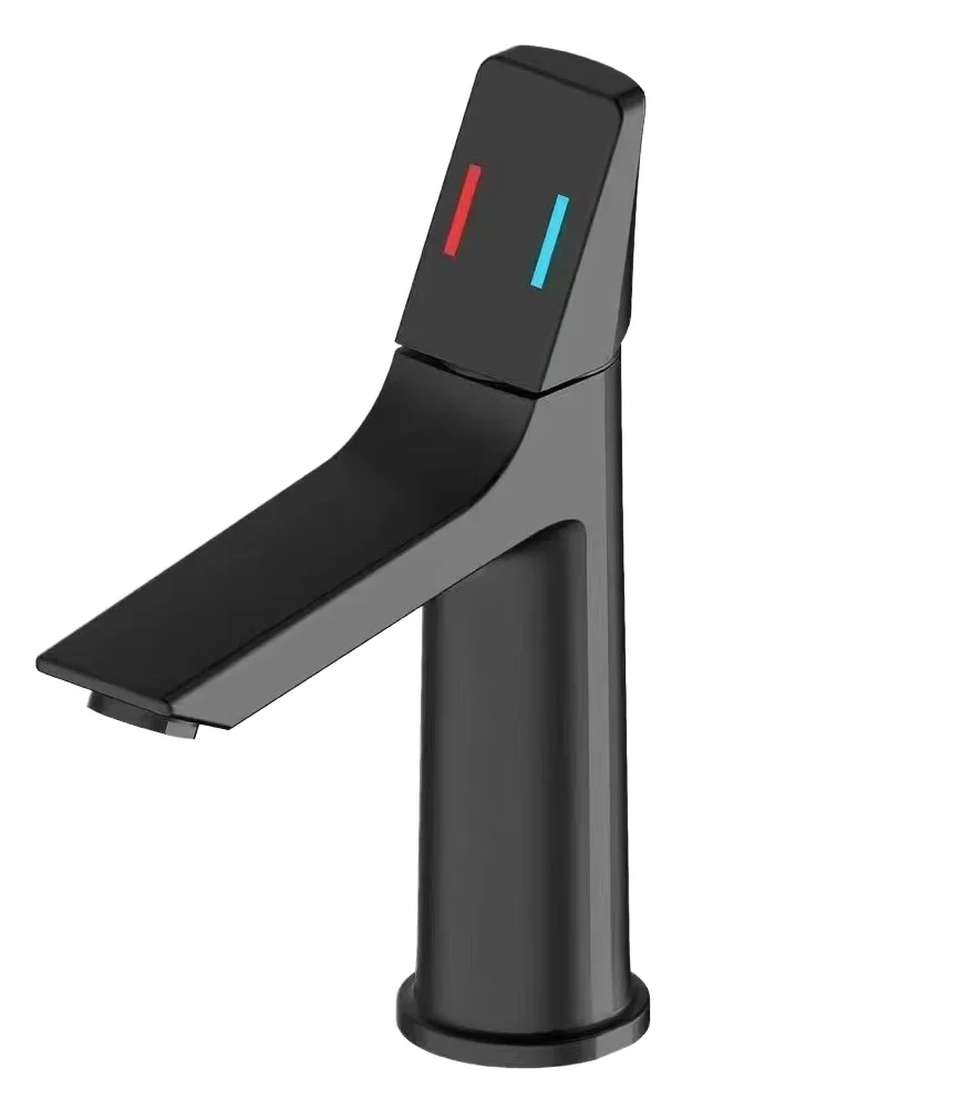 Luxury Modern Single-Hole Bathroom Faucet High Quality Zinc Alloy Steel Finish Touchless Hot & Cold Mixed Water Ceramic Valve
Luxury Modern Single-Hole Bathroom Faucet High Quality Zinc Alloy Steel Finish Touchless Hot & Cold Mixed Water Ceramic Valve