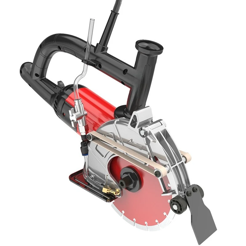 Single piece brushless slotting machine, water and electricity installation slotting wire box slot dust-free concrete wall
Single piece brushless slotting machine, water and electricity installation slotting wire box slot dust-free concrete wall