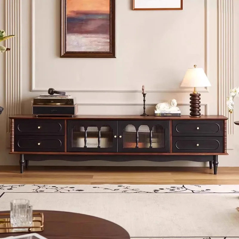 Retro Luxury Tv Stand With Drawers Storage European Glass Tv Stand With Mount Classic Rack Para Televisão Tv Furniture
Retro Luxury Tv Stand With Drawers Storage European Glass Tv Stand With Mount Classic Rack Para Televisão Tv Furniture