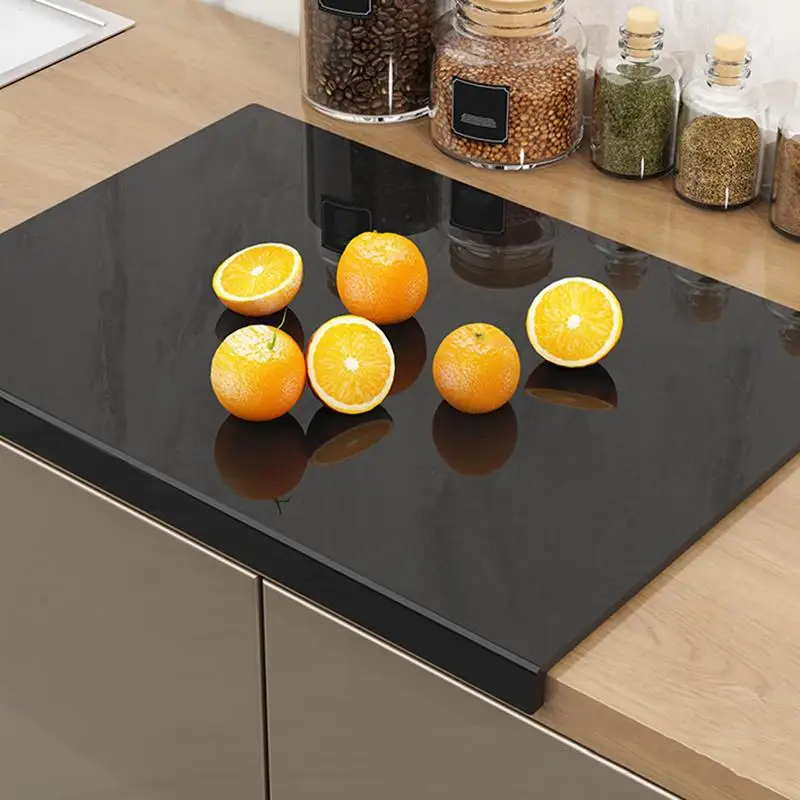 Acrylic Transparent Cutting Board With Lip Anti-slip Kitchen Cutting Chopping Boards Counter Countertop Protector Kitchen Gadget
Acrylic Transparent Cutting Board With Lip Anti-slip Kitchen Cutting Chopping Boards Counter Countertop Protector Kitchen Gadget