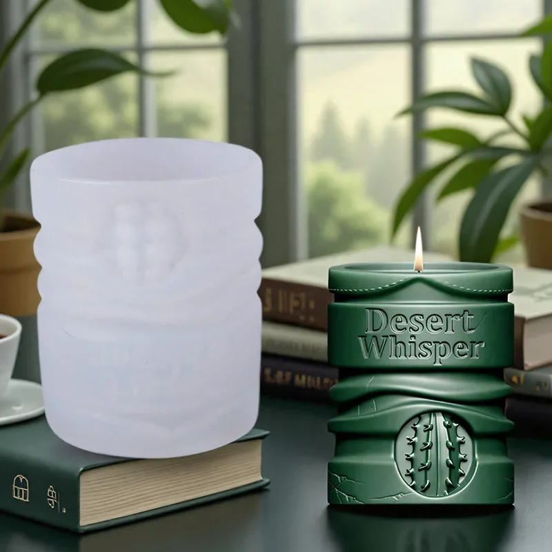 VERIDIAN Cylindrical Silicone Mold Western Cowboy Pattern Candle Diffuser Plaster Decoration Epoxy Resin Molds Candle Making Kit
VERIDIAN Cylindrical Silicone Mold Western Cowboy Pattern Candle Diffuser Plaster Decoration Epoxy Resin Molds Candle Making Kit