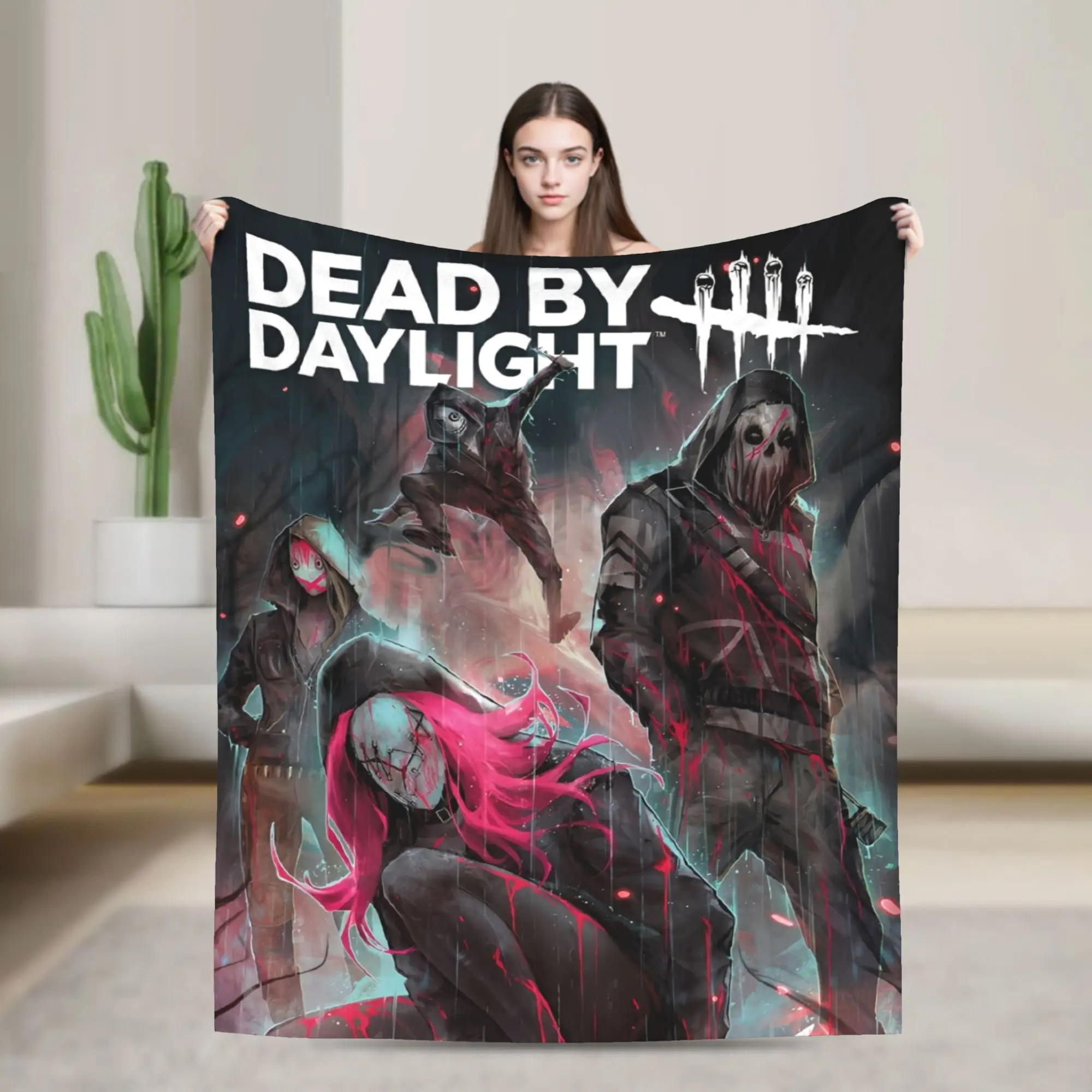 Deads by Daylights Video Games Blanket Flannel Soft Throw Blanket for Car Sofa Couch Bedspread
Deads by Daylights Video Games Blanket Flannel Soft Throw Blanket for Car Sofa Couch Bedspread