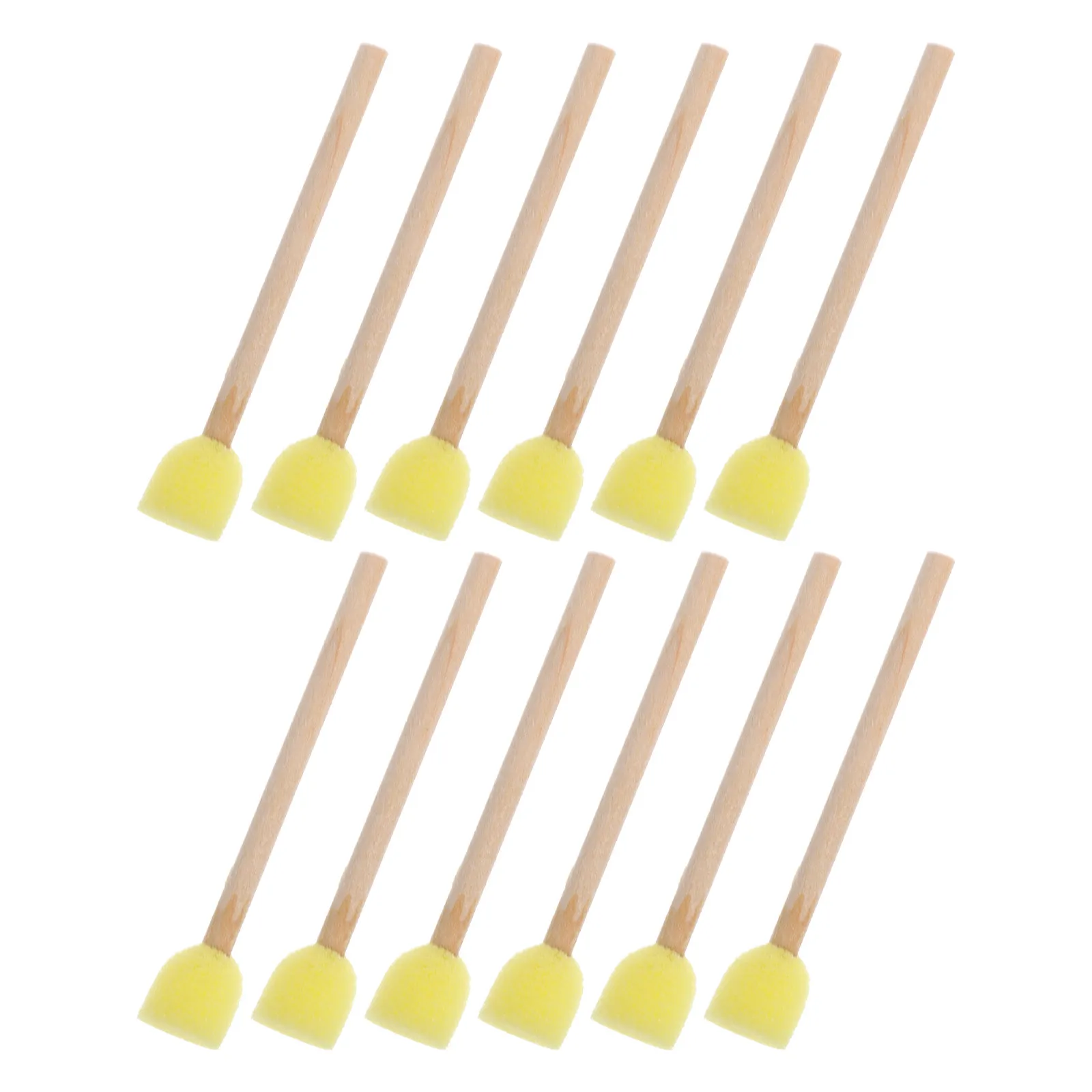 12Pcs Sponge Painting Brushes Flat Round Soft Foam Paint Sponges Wooden Handle for DIY Art Craft Drawing Kit Painting Supplies
12Pcs Sponge Painting Brushes Flat Round Soft Foam Paint Sponges Wooden Handle for DIY Art Craft Drawing Kit Painting Supplies