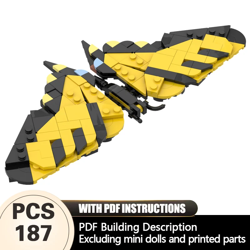 Creators Animal Series Model MOC Building Bricks Realistic Butterfly Modular Technology Gifts Holiday Assemble Children Toy Suit
Creators Animal Series Model MOC Building Bricks Realistic Butterfly Modular Technology Gifts Holiday Assemble Children Toy Suit