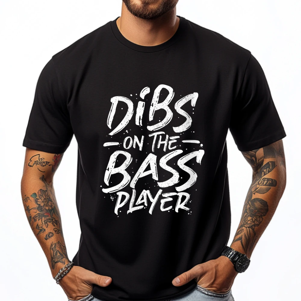 Dibs On The Bass Player Bassist Musician Bass Guitar Grpahic Tee Camisetas Funny T Shirts Men Fashionable and Trendy Meme Tshirt
Dibs On The Bass Player Bassist Musician Bass Guitar Grpahic Tee Camisetas Funny T Shirts Men Fashionable and Trendy Meme Tshirt