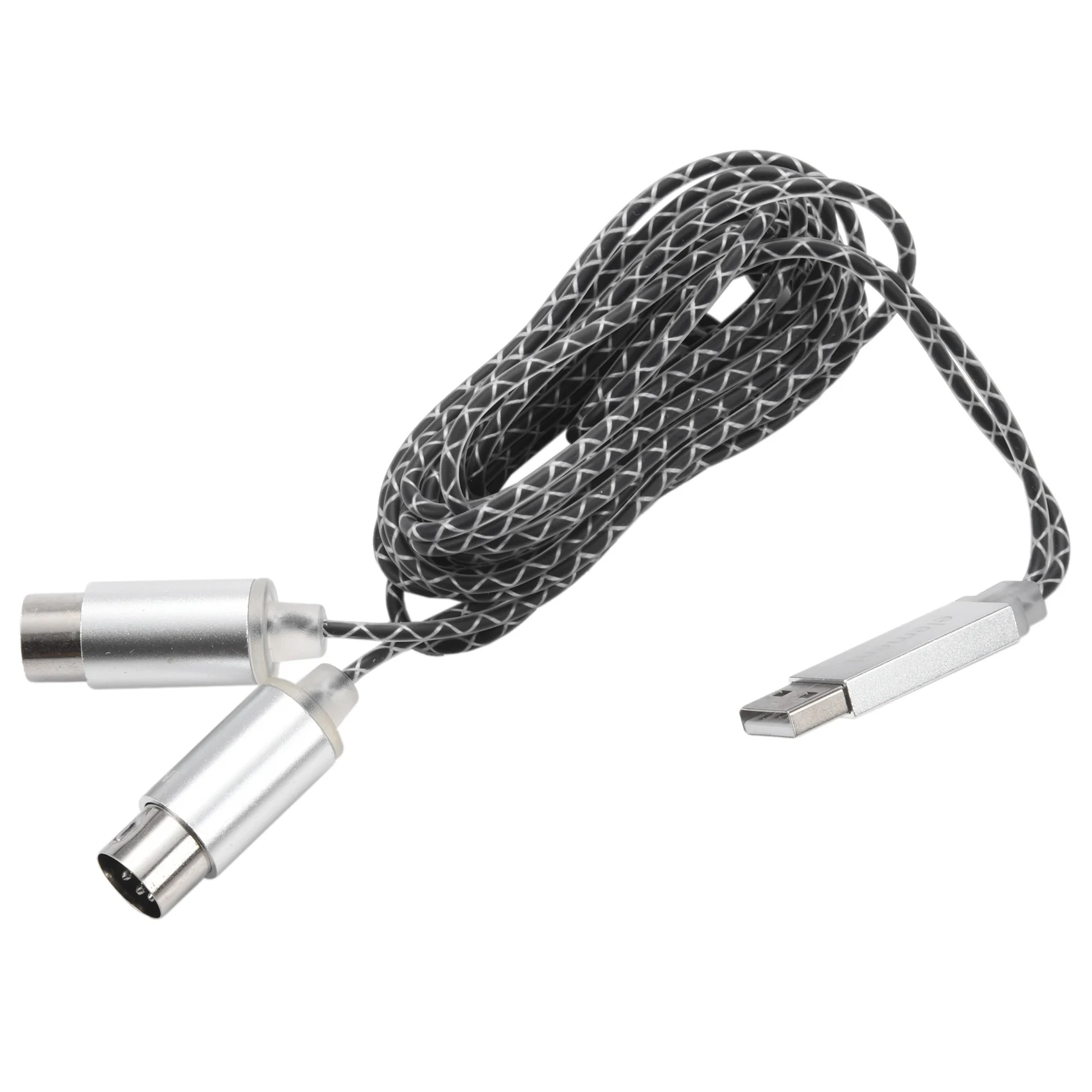Practical ELEMENT MIDI Cable to USB IN-OUT Converter, Professional MIDI Interface with Indicator Light, FTP Processing Chip, Met
Practical ELEMENT MIDI Cable to USB IN-OUT Converter, Professional MIDI Interface with Indicator Light, FTP Processing Chip, Met