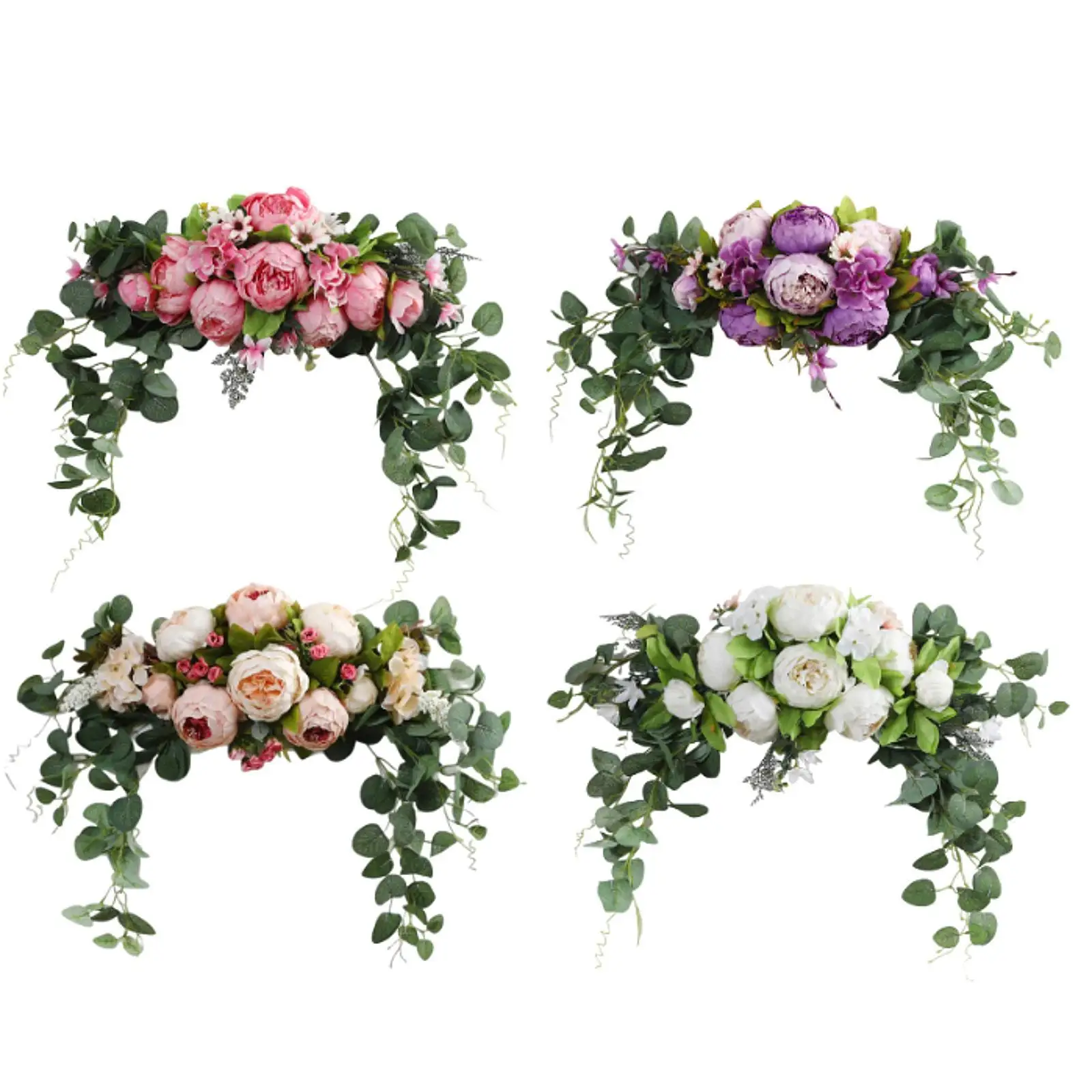 Wedding Arch Flowers Decorations Beautiful Garland with Green Leaves Artificial Flower for Wall Party Ceremony Valentines Day
Wedding Arch Flowers Decorations Beautiful Garland with Green Leaves Artificial Flower for Wall Party Ceremony Valentines Day