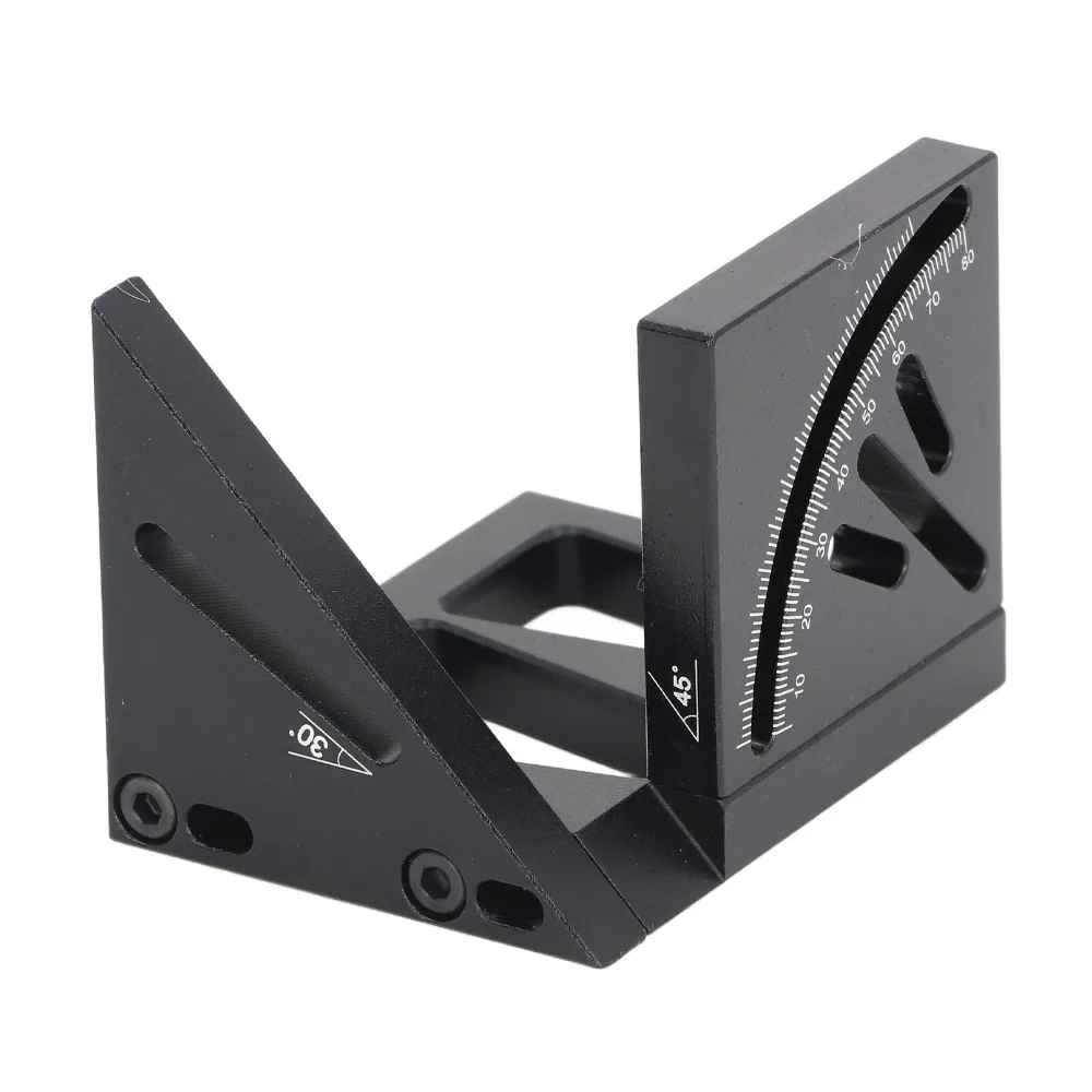 2pcs Aluminum Alloy 3D Woodworking Square Multi Angle Black Multi Angle Measuring Ruler Carpenter Square Protractor Woodworking
2pcs Aluminum Alloy 3D Woodworking Square Multi Angle Black Multi Angle Measuring Ruler Carpenter Square Protractor Woodworking