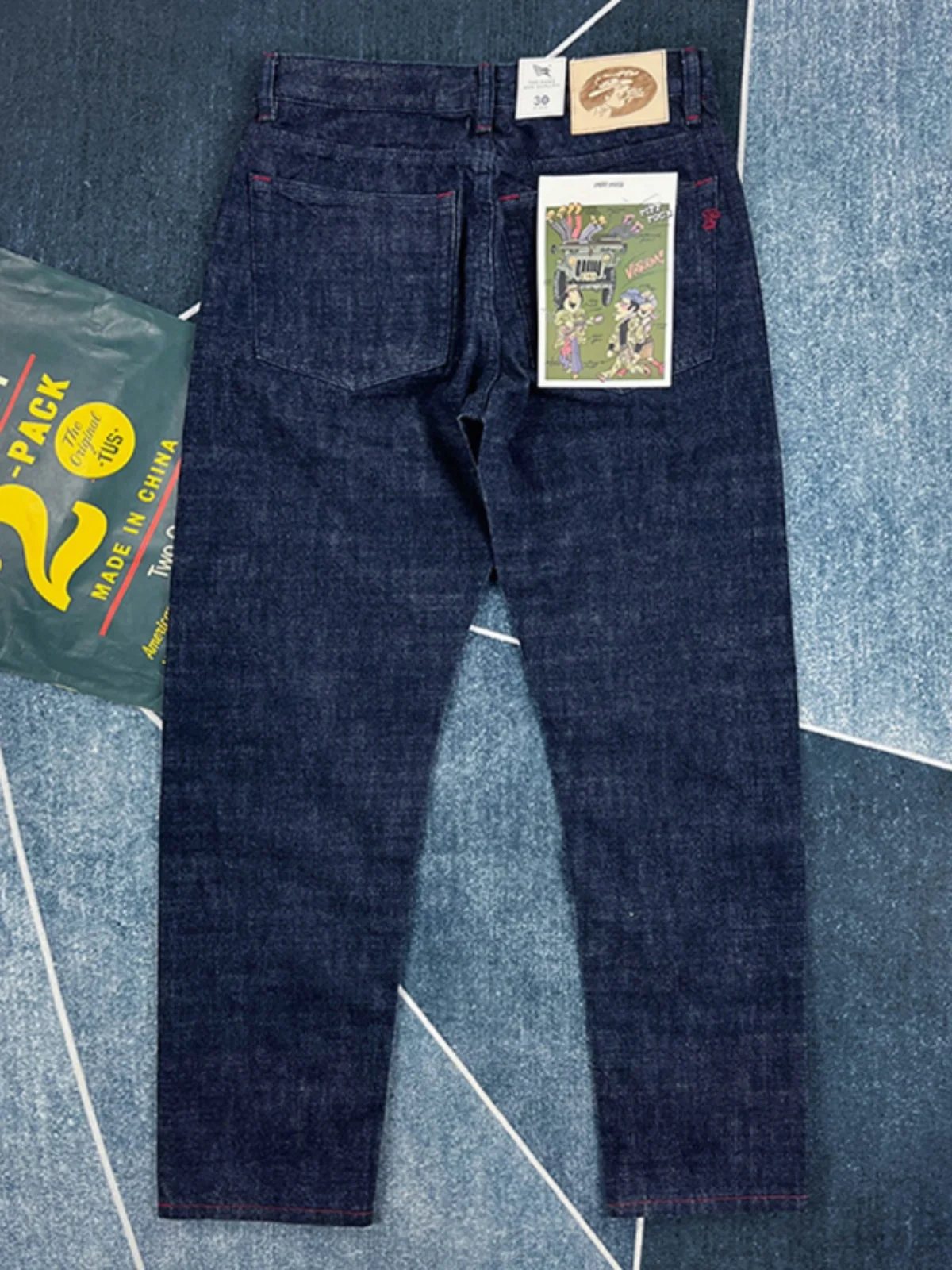 2025 Autumn and Winter New American Retro 13.5OZ Heavyweight Selvedge Denim Jeans Men's 100% Cotton Washed Straight Casual Pants
2025 Autumn and Winter New American Retro 13.5OZ Heavyweight Selvedge Denim Jeans Men's 100% Cotton Washed Straight Casual Pants