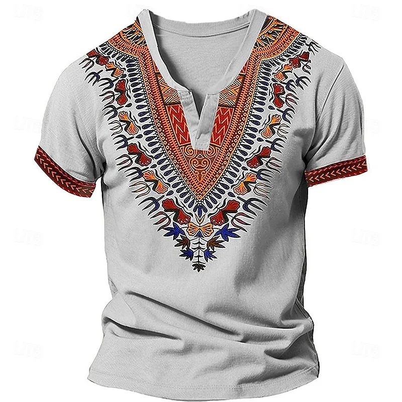 Fashionable and trendy men's long sleeved simple African ethnic pattern beach vacation shirt, men's fresh Hawaiian fashion Henry
Fashionable and trendy men's long sleeved simple African ethnic pattern beach vacation shirt, men's fresh Hawaiian fashion Henry