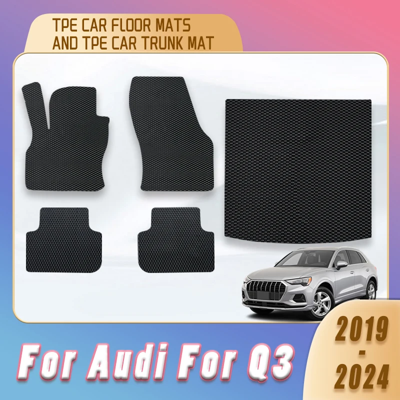 TPE Car Floor Mats Trunk Carpets For Audi Q3 2019 2020 2021 2022 2023 2024 Interior Accessories Rugs Waterproof Protect Products
TPE Car Floor Mats Trunk Carpets For Audi Q3 2019 2020 2021 2022 2023 2024 Interior Accessories Rugs Waterproof Protect Products