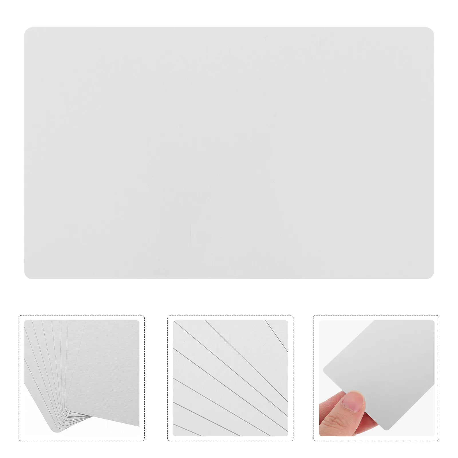 100 шт. пустых металлических визиток из премиум-алюминия с гладкими закругленными краями для гравировки и сублимации
100 шт. пустых металлических визиток из премиум-алюминия с гладкими закругленными краями для гравировки и сублимации