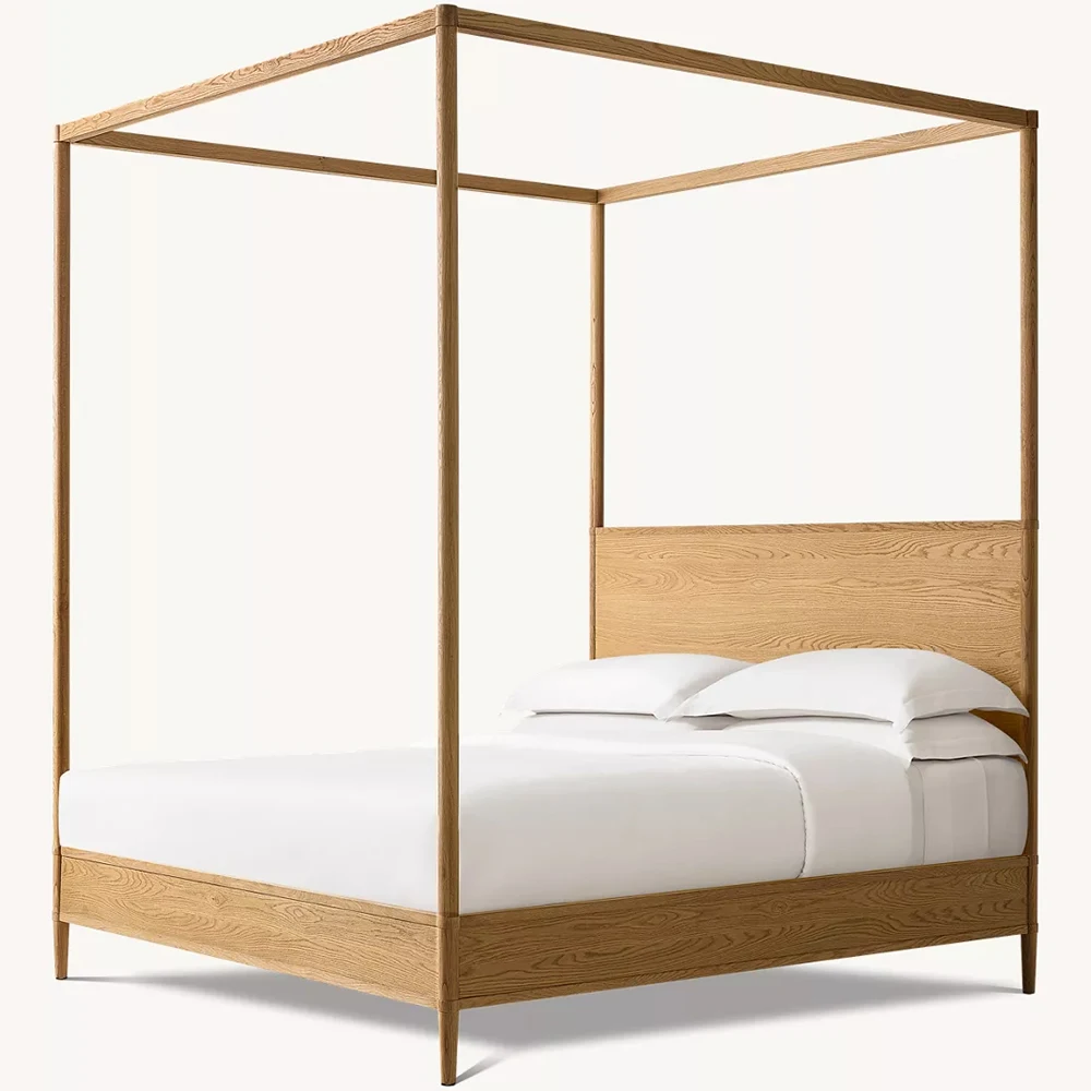 Роскошная мебель для спальни: кровать с балдахином из массива дерева, размеры King и Queen
Роскошная мебель для спальни: кровать с балдахином из массива дерева, размеры King и Queen