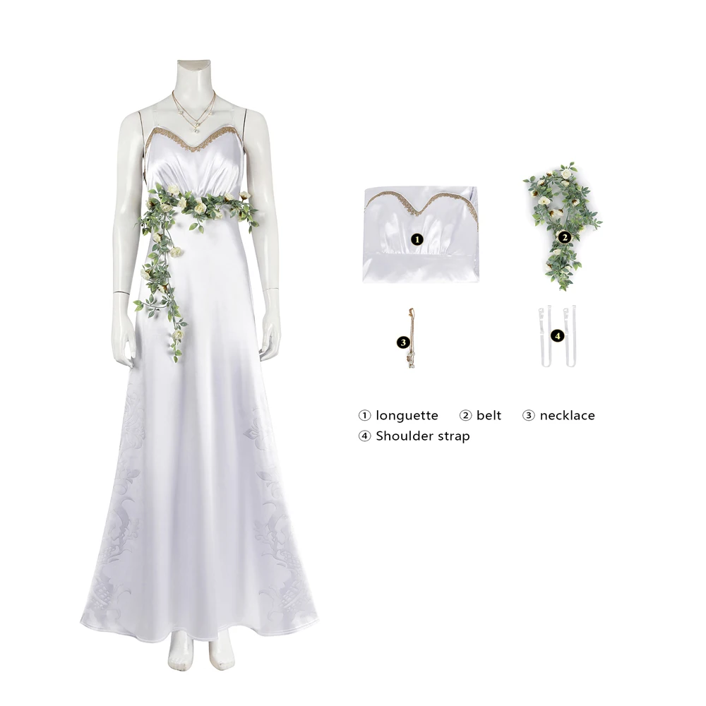 FF7 Superhero Aerith Cosplay Costume Adult Female Sexy Dress Halloween Carnival Dress Dress
FF7 Superhero Aerith Cosplay Costume Adult Female Sexy Dress Halloween Carnival Dress Dress