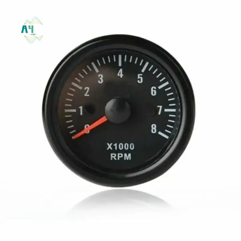 A40Z-52MM Electrical Tachometer 0-8000 RPM 2Inch RPM Tacho Meter For 2 3 4 5 6 8 Cylinder Gasoline Engine Car Boat Yacht
A40Z-52MM Electrical Tachometer 0-8000 RPM 2Inch RPM Tacho Meter For 2 3 4 5 6 8 Cylinder Gasoline Engine Car Boat Yacht