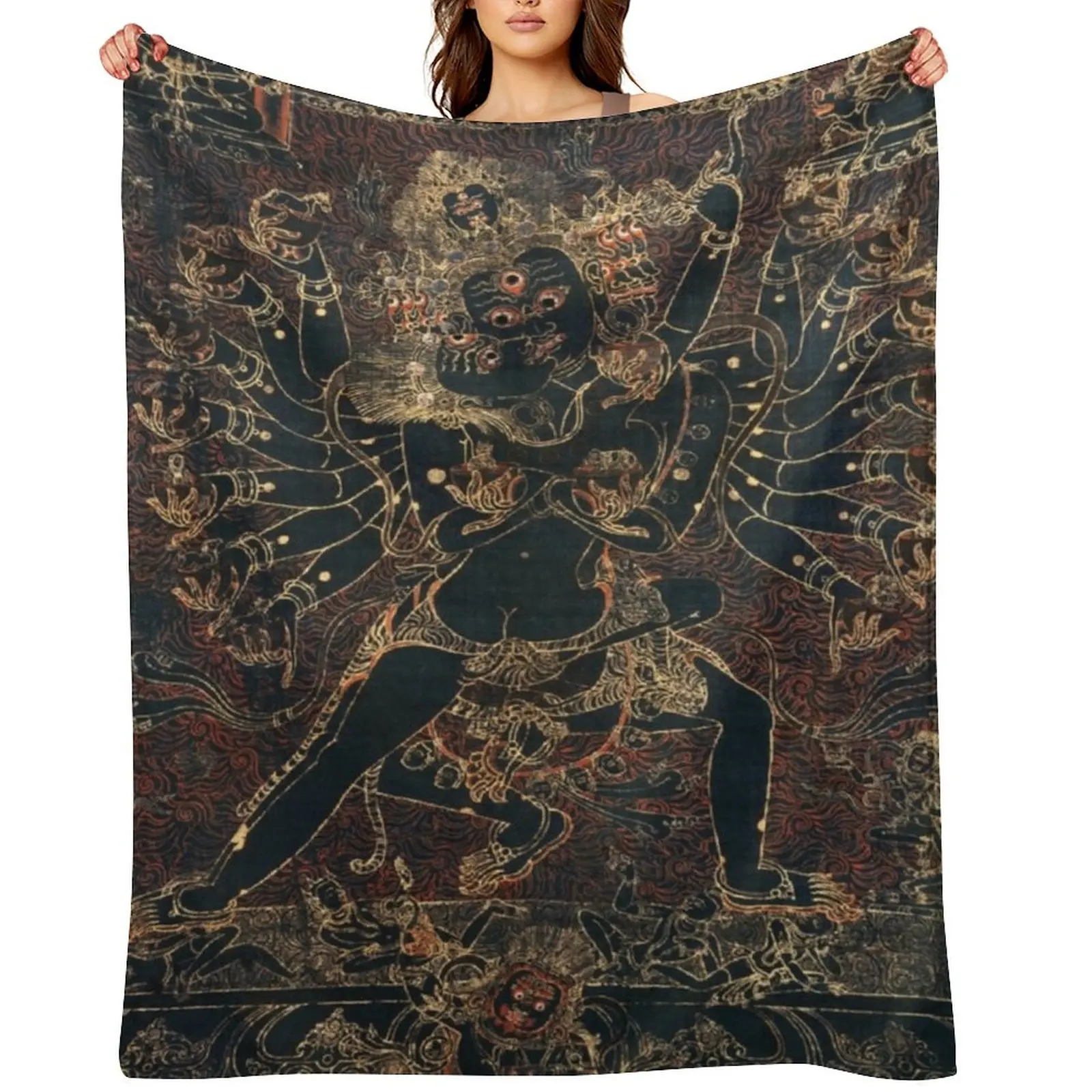 Shri Hevajra Demon Death Thangka Throw Blanket Decorative Beds Plaid Hair christmas gifts Blankets
Shri Hevajra Demon Death Thangka Throw Blanket Decorative Beds Plaid Hair christmas gifts Blankets