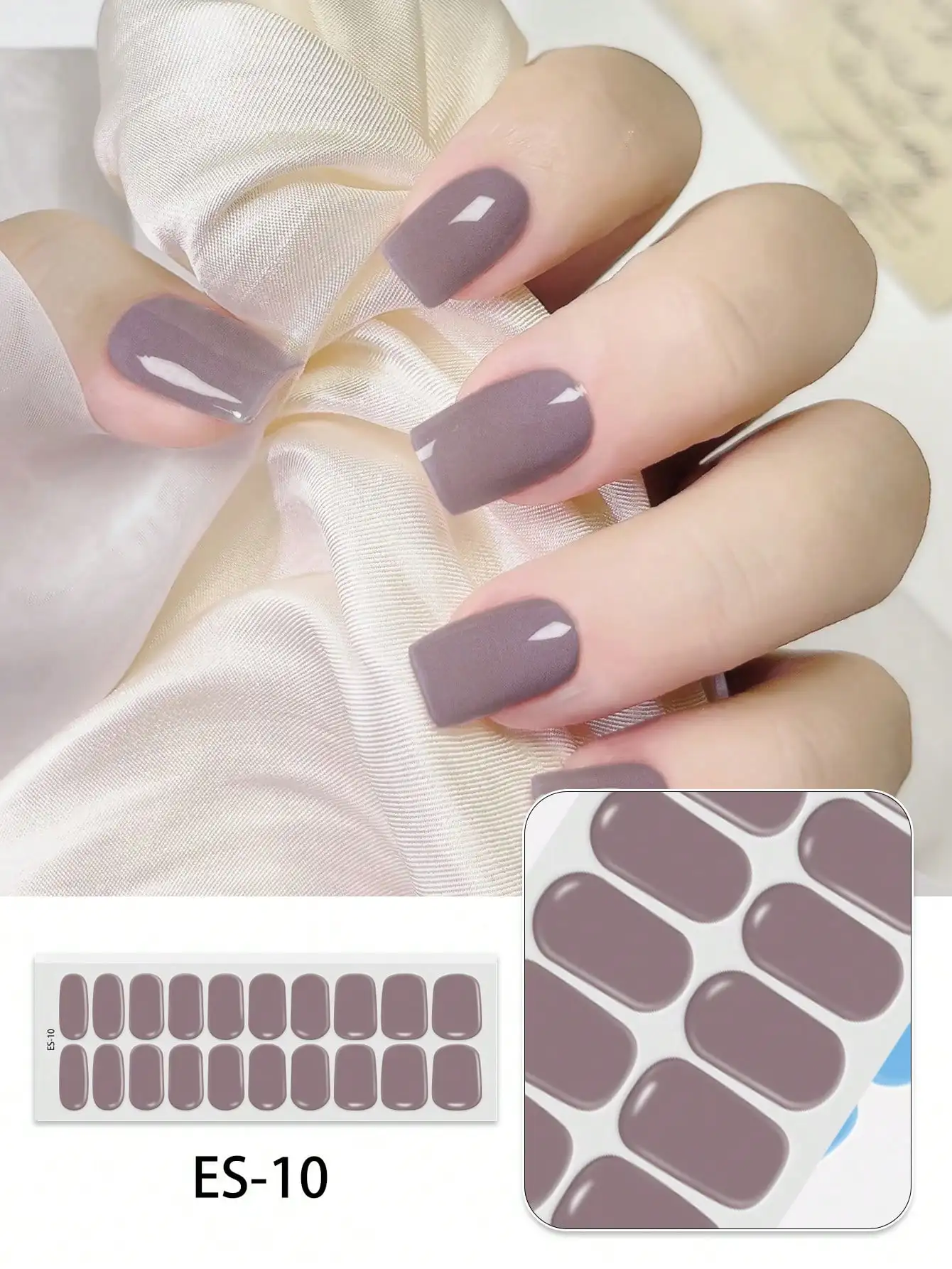 Cured Gel Nail Strips , Clear Base, 20 Pcs Gel Nail Wraps, Stickers, UV Light Required, Salon Quality, Long Lasting,Wholesale Drop Shipping Red Book Same Style Nail Stickers Nail Stickers For Fingertips
Cured Gel Nail Strips , Clear Base, 20 Pcs Gel Nail Wraps, Stickers, UV Light Required, Salon Quality, Long Lasting,Wholesale Drop Shipping Red Book Same Style Nail Stickers Nail Stickers For Fingertips