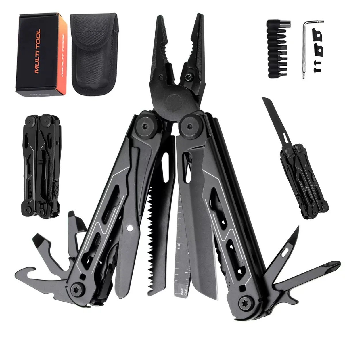 Outdoor Camping Multi Tools Folding Survival Gear Plier Knife Wire Stripper Outdoor Mini Portable Hand Tools Knife, Scissors
Outdoor Camping Multi Tools Folding Survival Gear Plier Knife Wire Stripper Outdoor Mini Portable Hand Tools Knife, Scissors