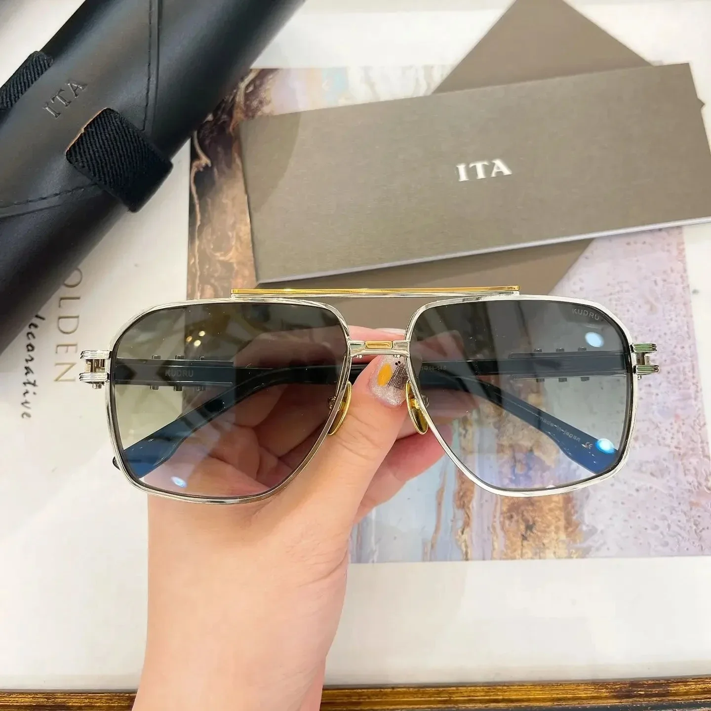 Original ADITA DTS436 Gradient Green Lenses Driving Anti-Glare Men Sunglasses Top Quality Square Luxury Women Couple Eyewear
Original ADITA DTS436 Gradient Green Lenses Driving Anti-Glare Men Sunglasses Top Quality Square Luxury Women Couple Eyewear
