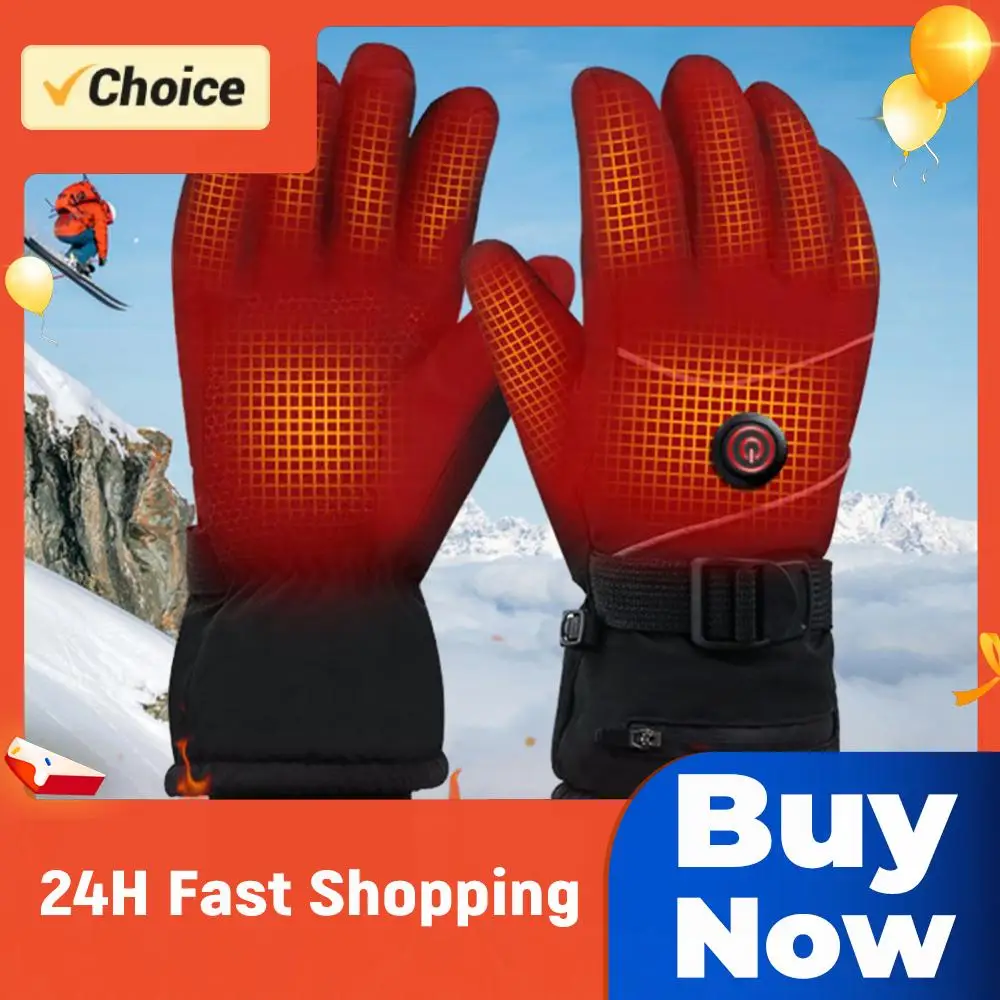 DC Plug in Heated Motorcycle Gloves 3 Heat Levels Heated Gloves Heating Thermal Gloves Waterproof Touch Screen Winter Ski Gloves
DC Plug in Heated Motorcycle Gloves 3 Heat Levels Heated Gloves Heating Thermal Gloves Waterproof Touch Screen Winter Ski Gloves